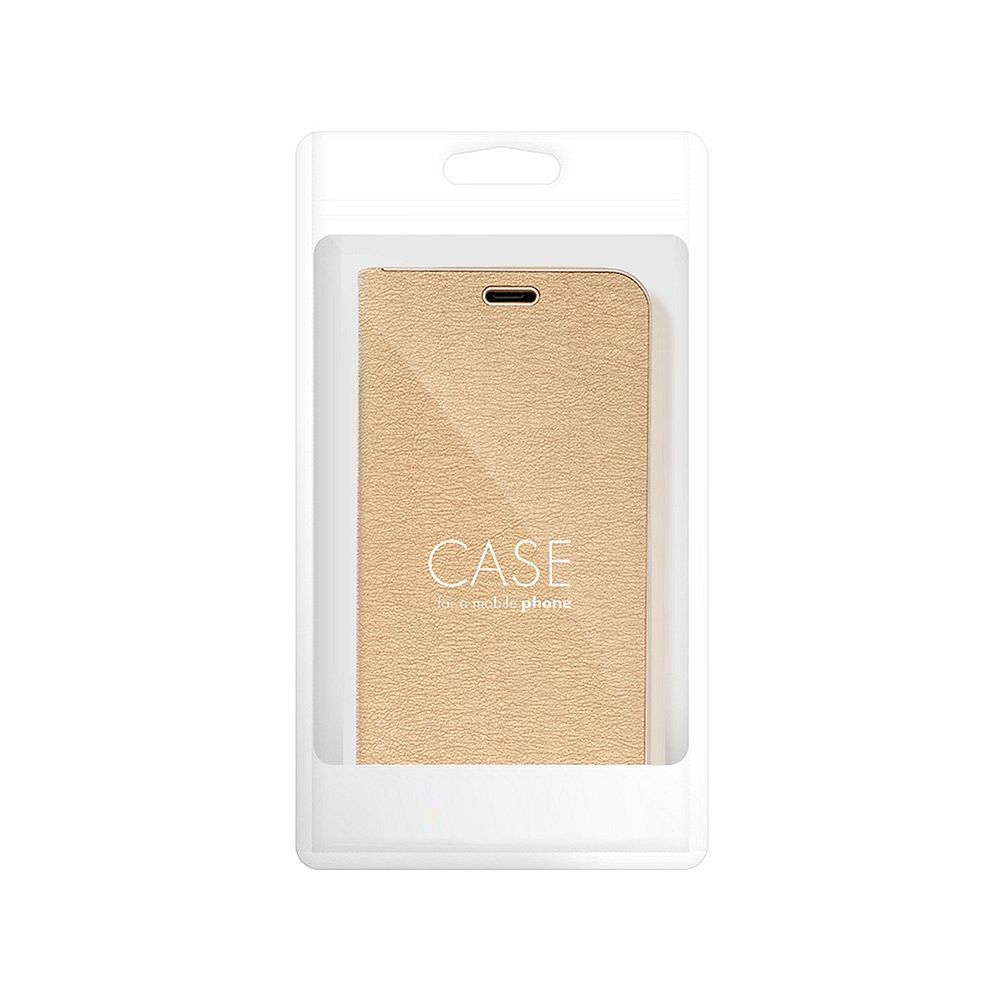 Etui zamykane z klapką i magnesem Vennus Book złoty Samsung Galaxy A52 / 8 Etui zamykane z klapką i magnesem Vennus Book złoty Samsung Galaxy A52 / 8