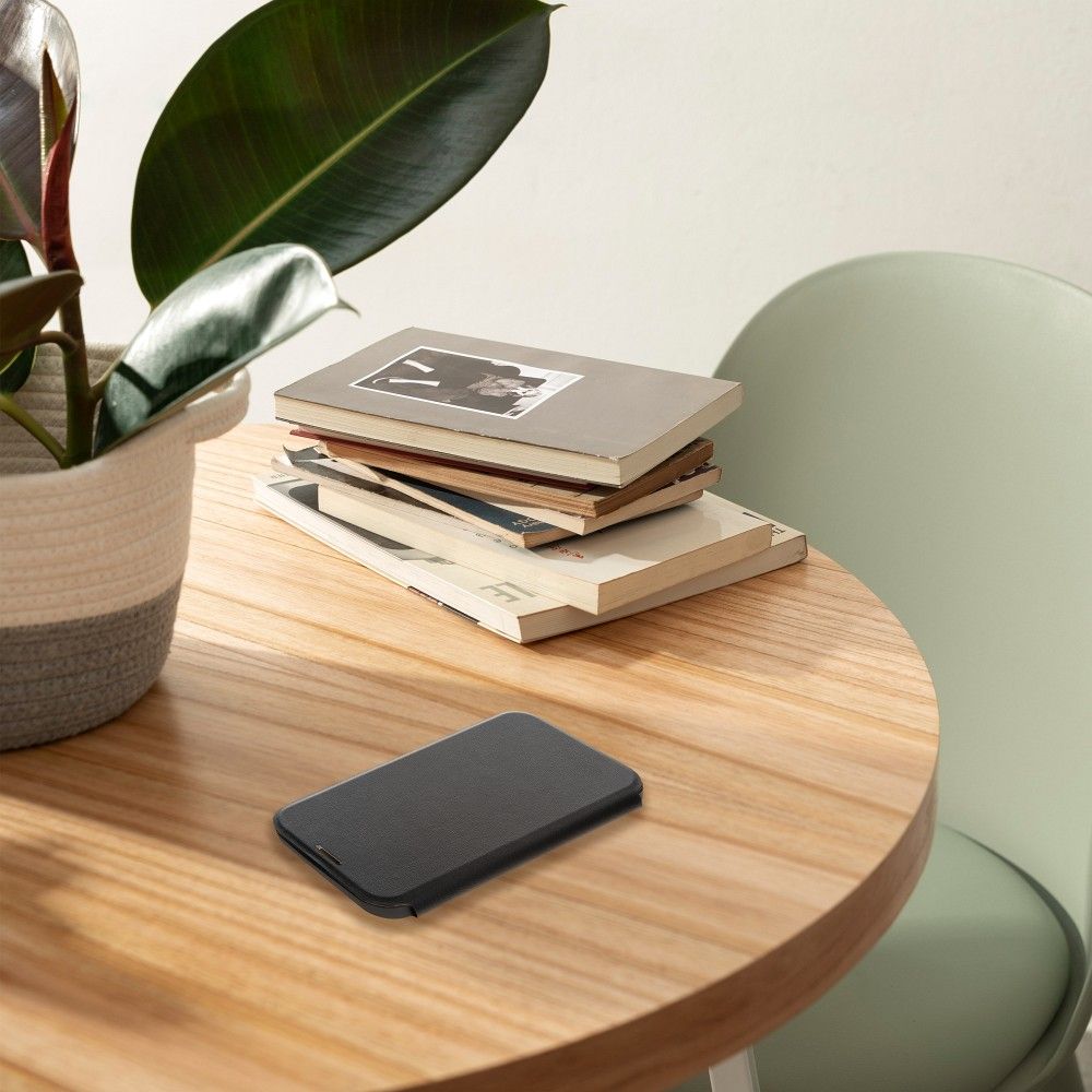 Etui zamykane z klapką z ringiem MagSafe czarny Apple iPhone 14 Plus / 5 Etui zamykane z klapką z ringiem MagSafe czarny Apple iPhone 14 Plus / 5