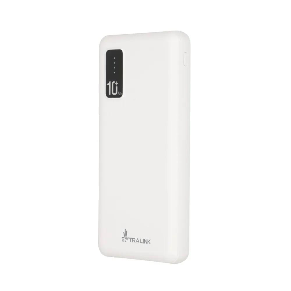 Extralink powerbank EPB-098W 10000mAh 5V bia�y