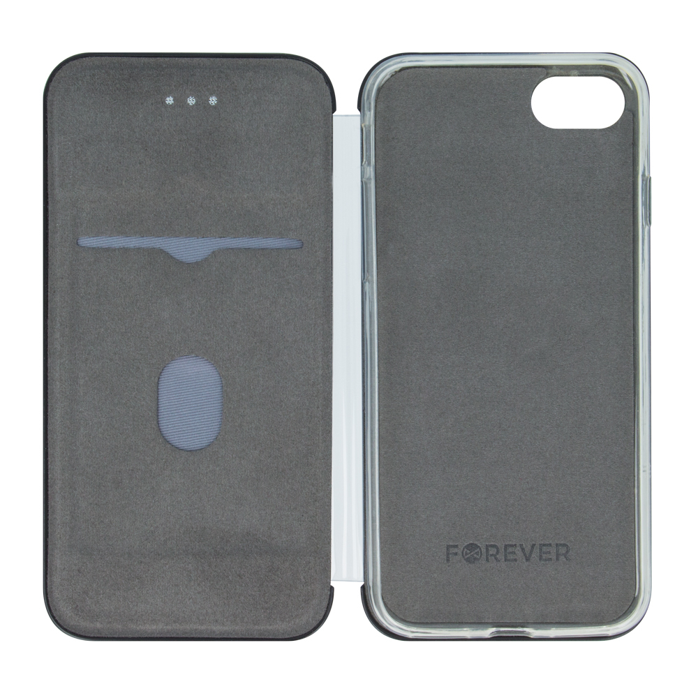 Forever Armor Book Case szary Apple iPhone XR / 6