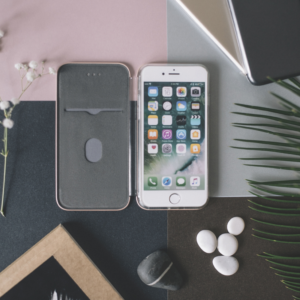 Forever Armor Book Case r�owo-z�oty Apple iPhone XS Max / 11