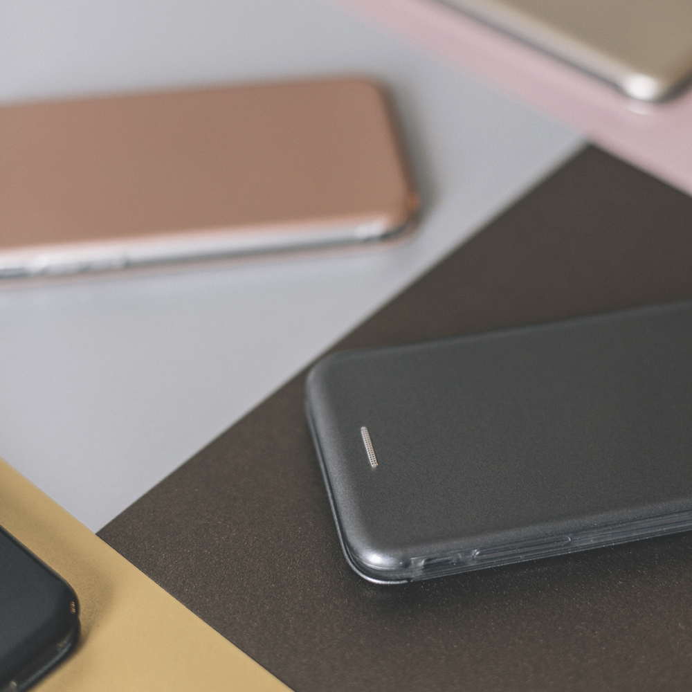 Forever Armor Book Case szary Apple iPhone XS Max / 11