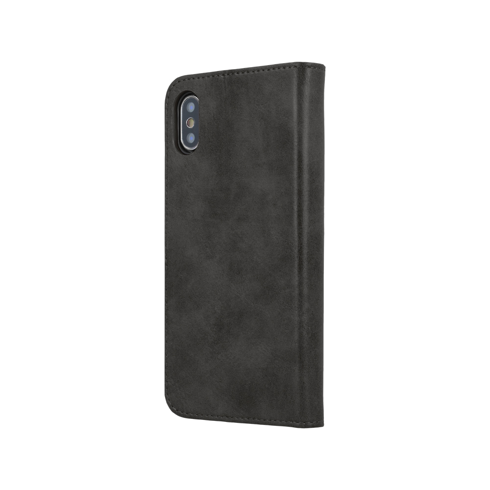 Forever Classic Leather Book Case czarny Huawei P20 / 3