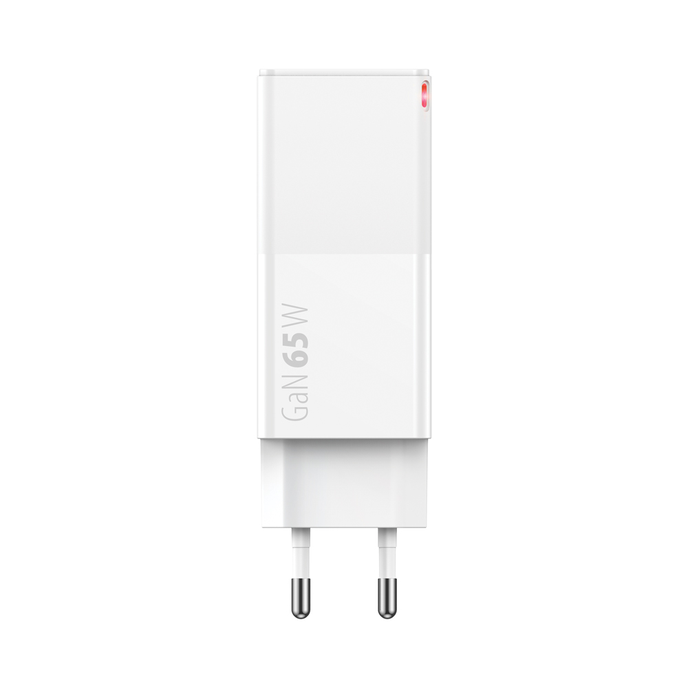 Forever Core �adowarka sieciowa PD+ QC 3.0 GaN 1x USB 1x USB-C 65W bia�a / 3
