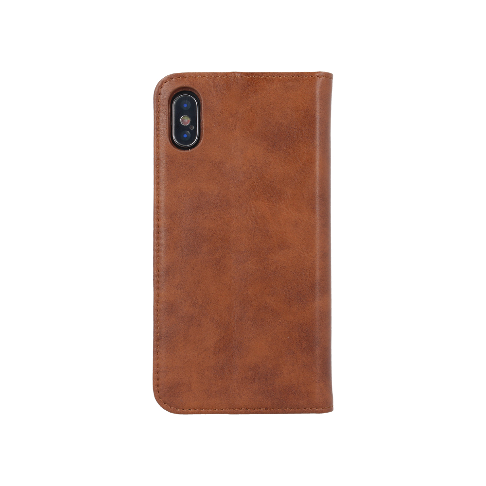 Forever Gamma 2in1 Leather Book Case br�zowy Apple iPhone XR / 4