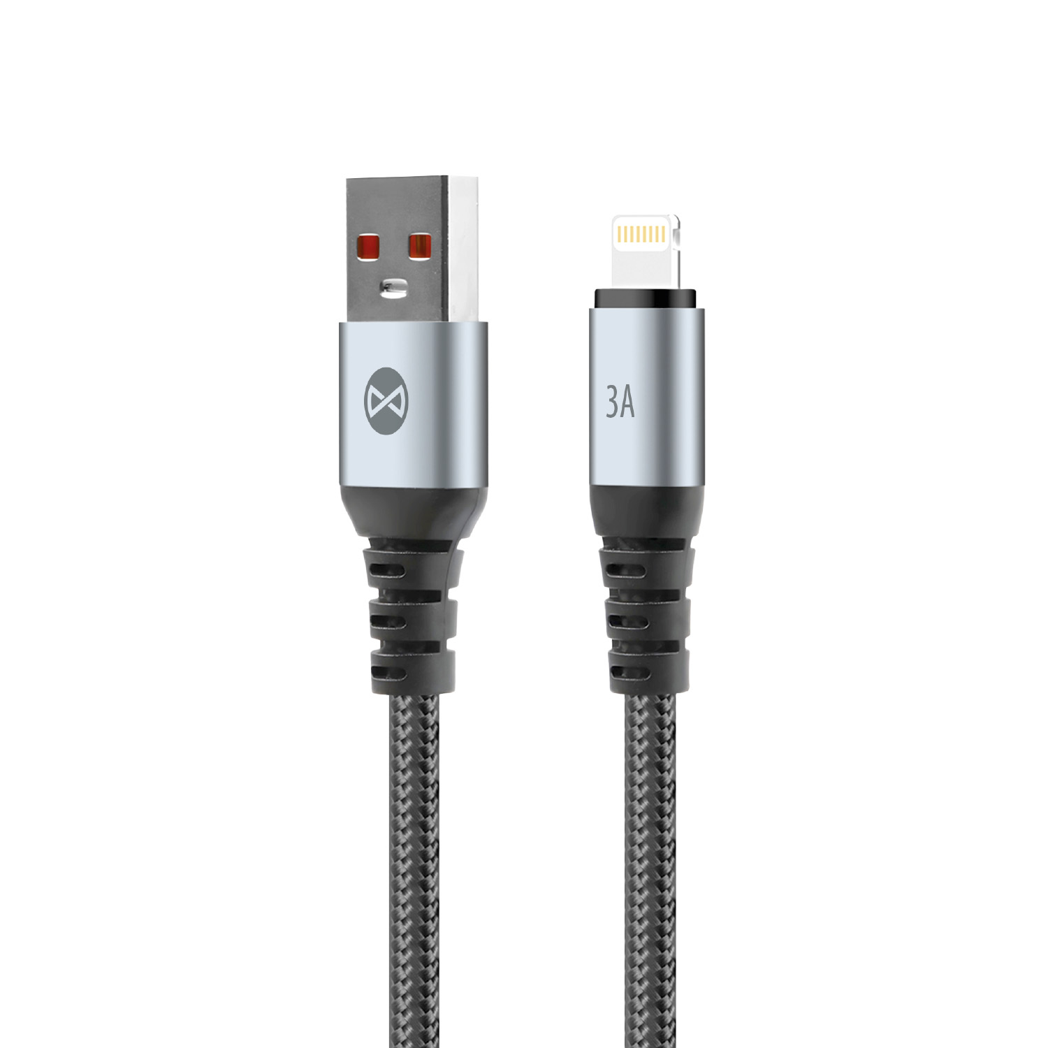 Forever kabel Braix USB - Lightning 1,0 m 3A czarny