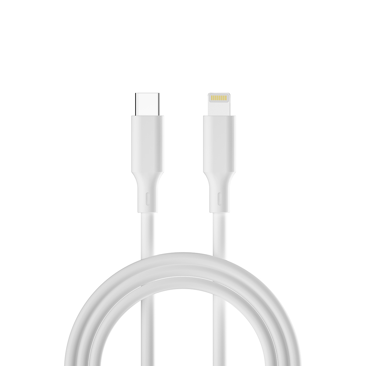 Forever kabel recycling USB-C - Lightning 1,5m 2,4A KR12-CL-00 bia�y / 2