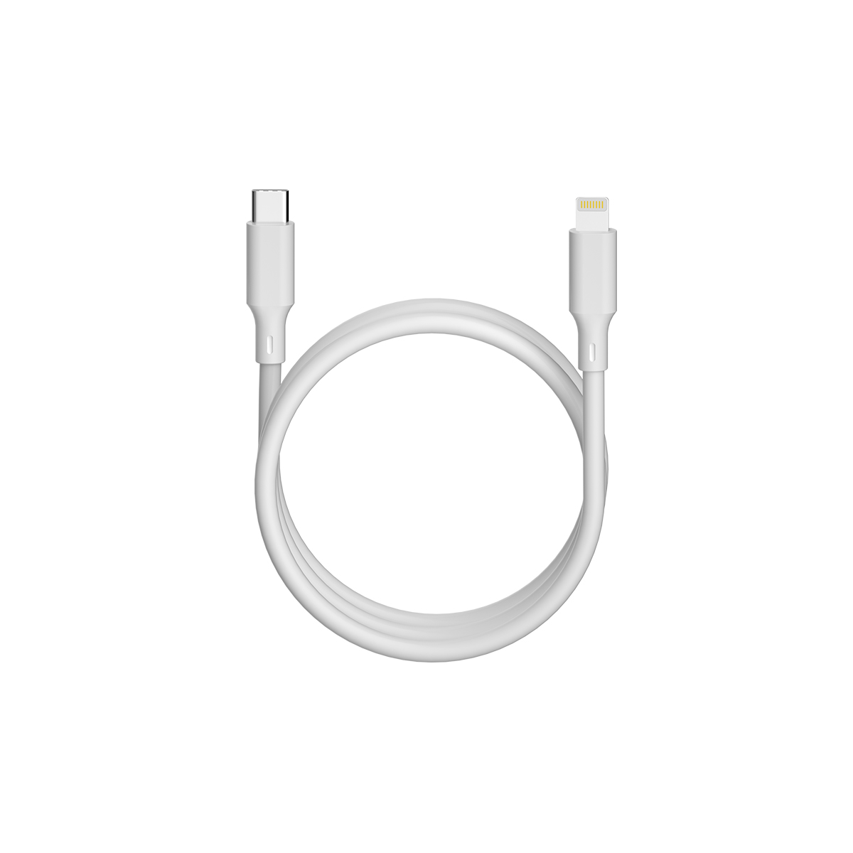 Forever kabel recycling USB-C - Lightning 1,5m 2,4A KR12-CL-00 bia�y / 3