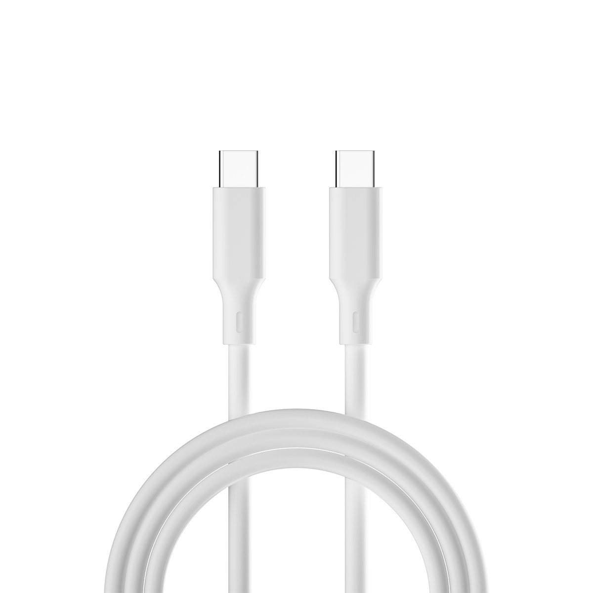 Forever kabel recycling USB-C - USB-C 1,5m  3A KR60-CC-00 bia�y / 2