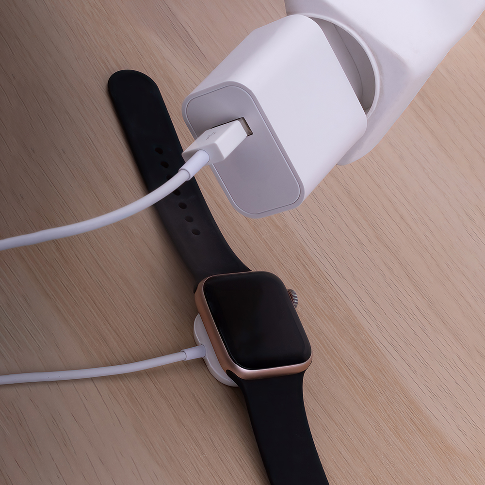 Forever �adowarka bezprzewodowa do smartwatch MASM-100 3W bia�a / 8