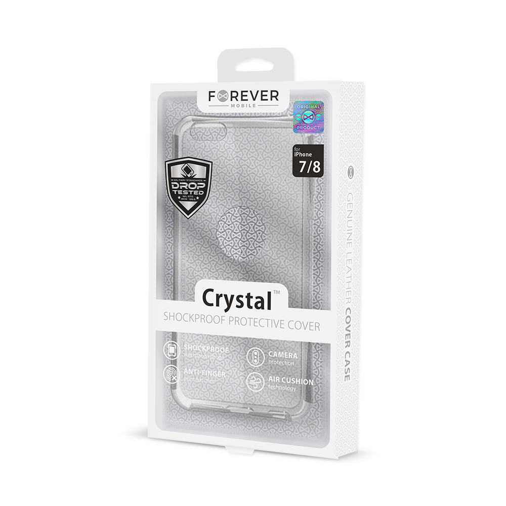 Forever Nak�adka Crystal transparentna Samsung Galaxy S20 / 9