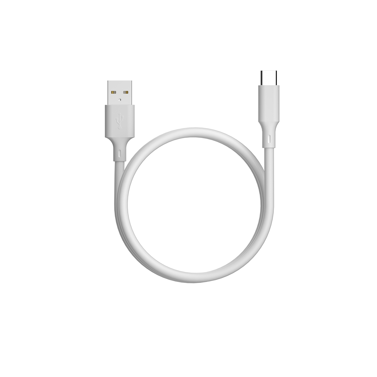 Forever recycling kabel USB-A - USB-C 1,5m 3A KR60-AC-00 bia�y / 3