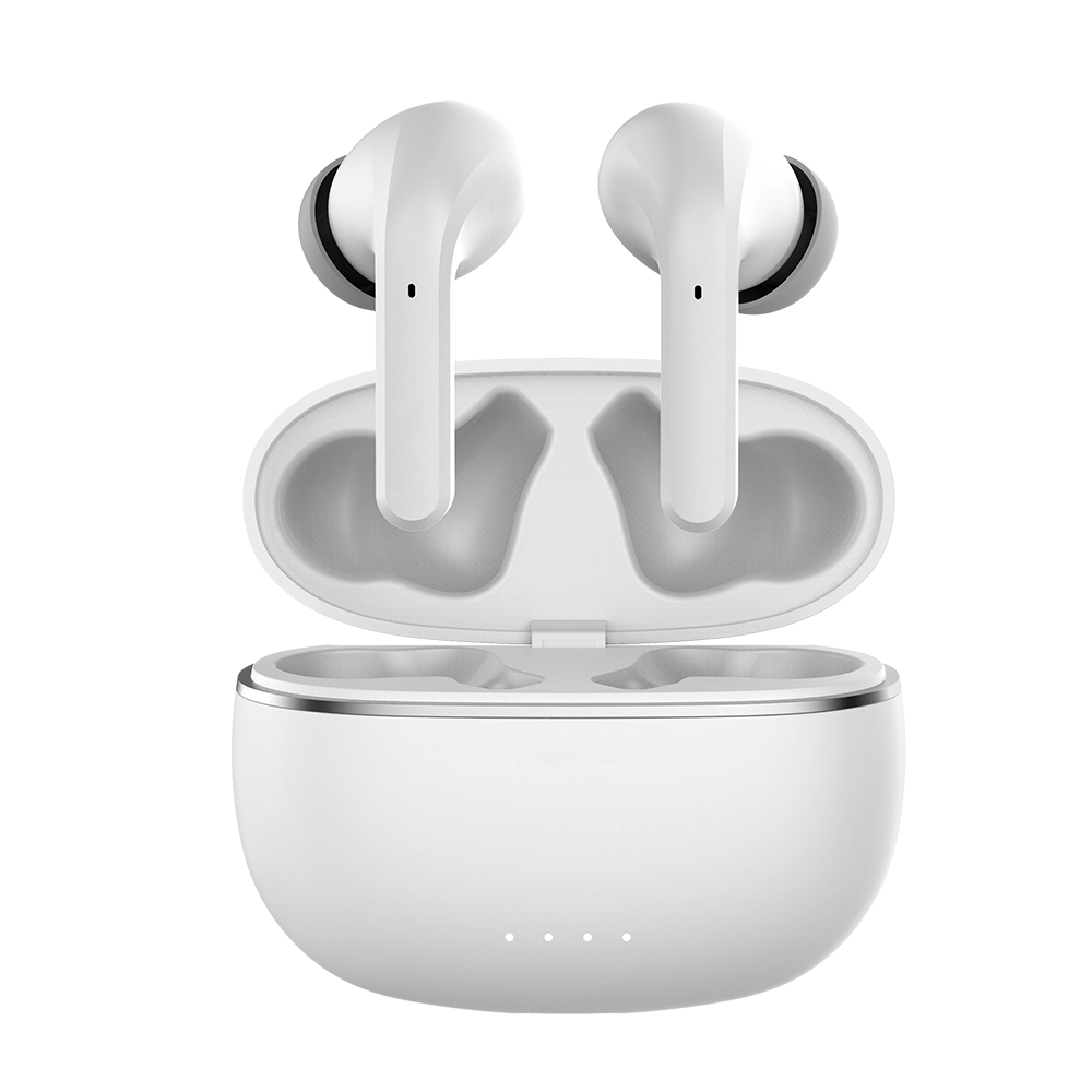 Forever S�uchawki BT ANC TWE-210 Earp Bia�y