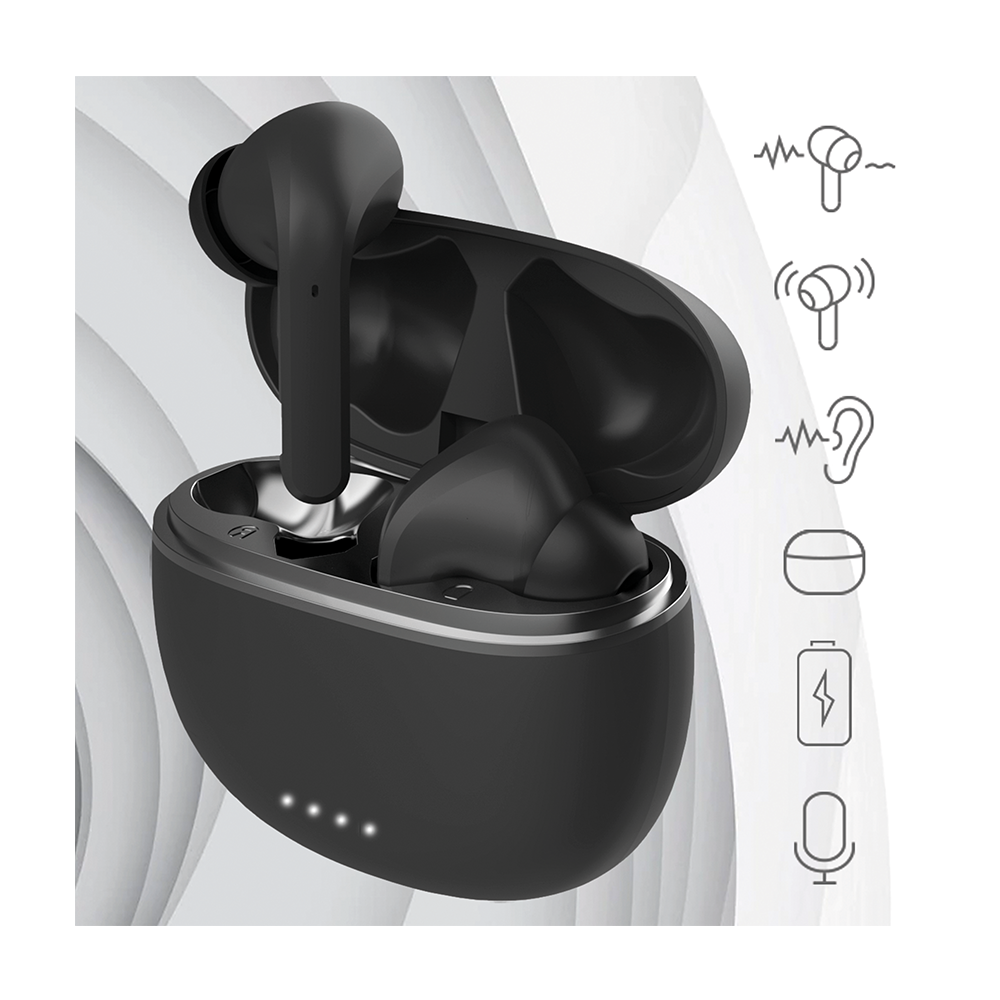 Forever S�uchawki BT ANC TWE-210 Earp Czarny / 3