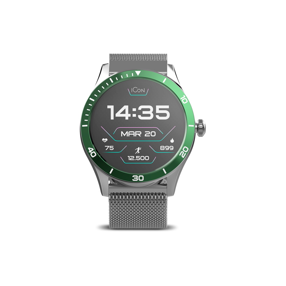 Forever Smartwatch AMOLED ICON II AW-110 zielony / 7