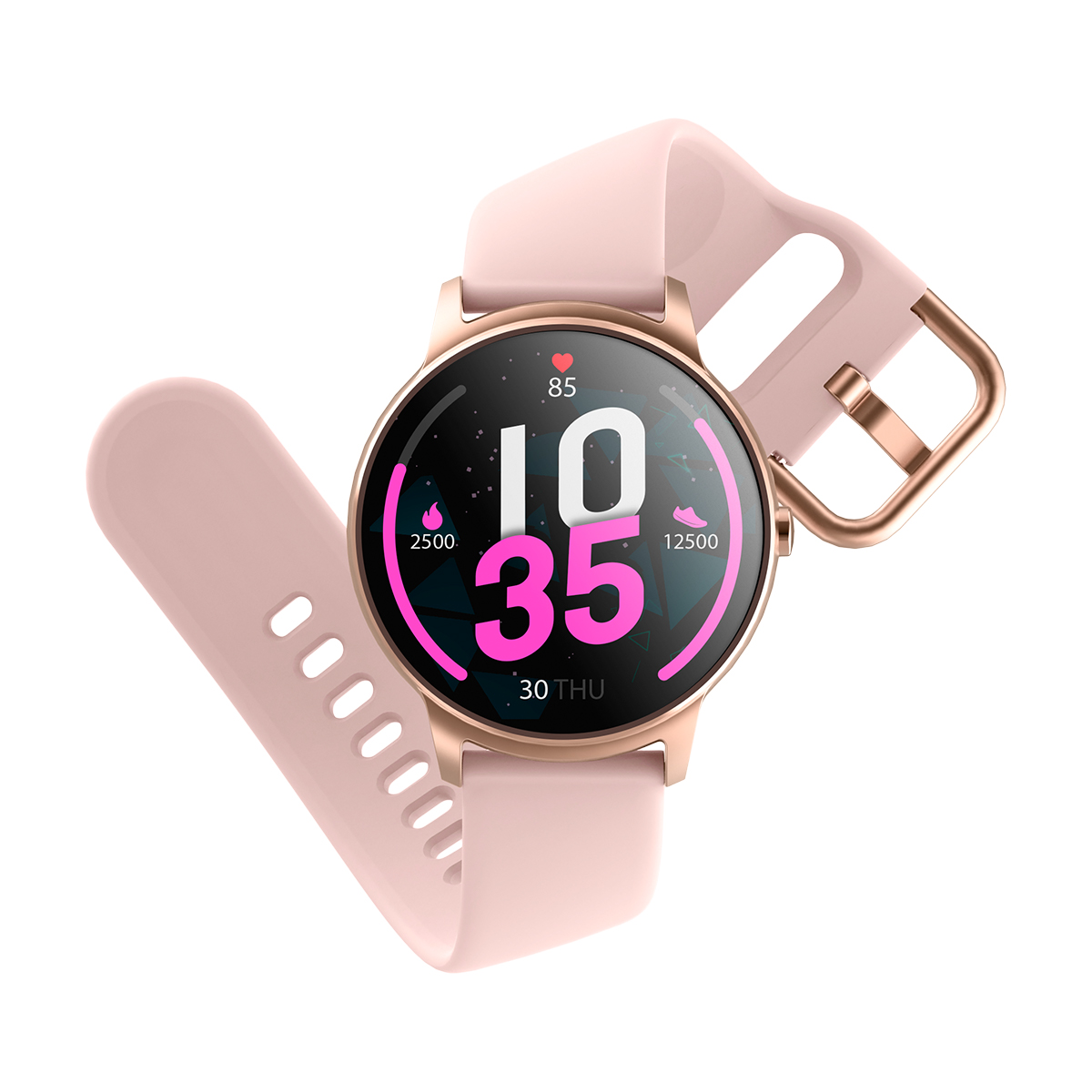 Forever smartwatch ForeVive 2 SB-330 r�owe z�oto / 12