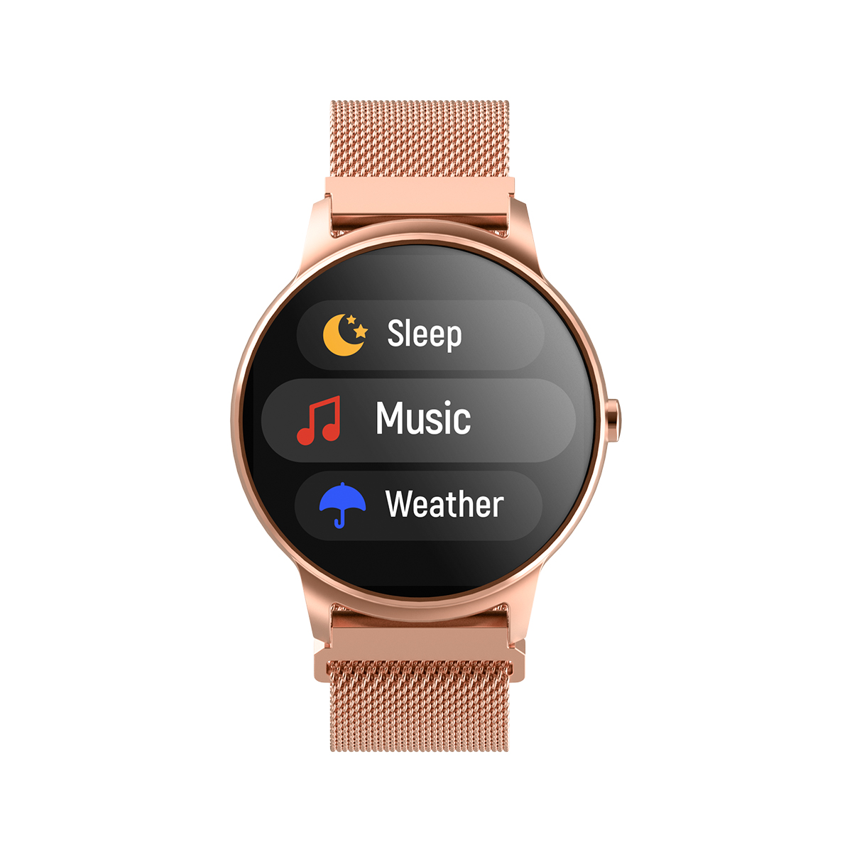 Forever smartwatch ForeVive 2 SB-330 r�owe z�oto / 3