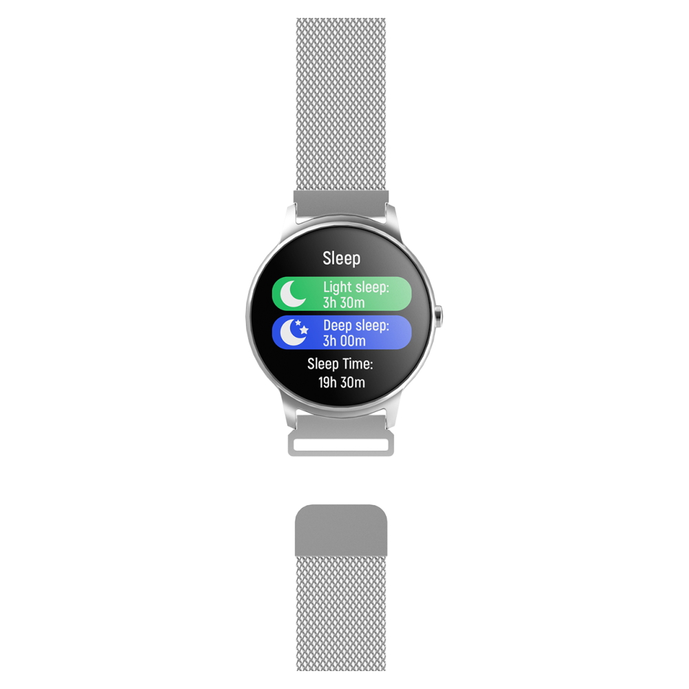 Forever Smartwatch ForeVive 2 SB-330 srebrny / 8