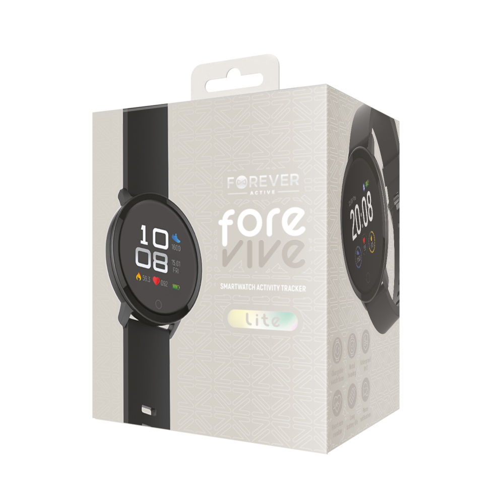 Forever Smartwatch ForeVive Lite SB-315 czarny / 4