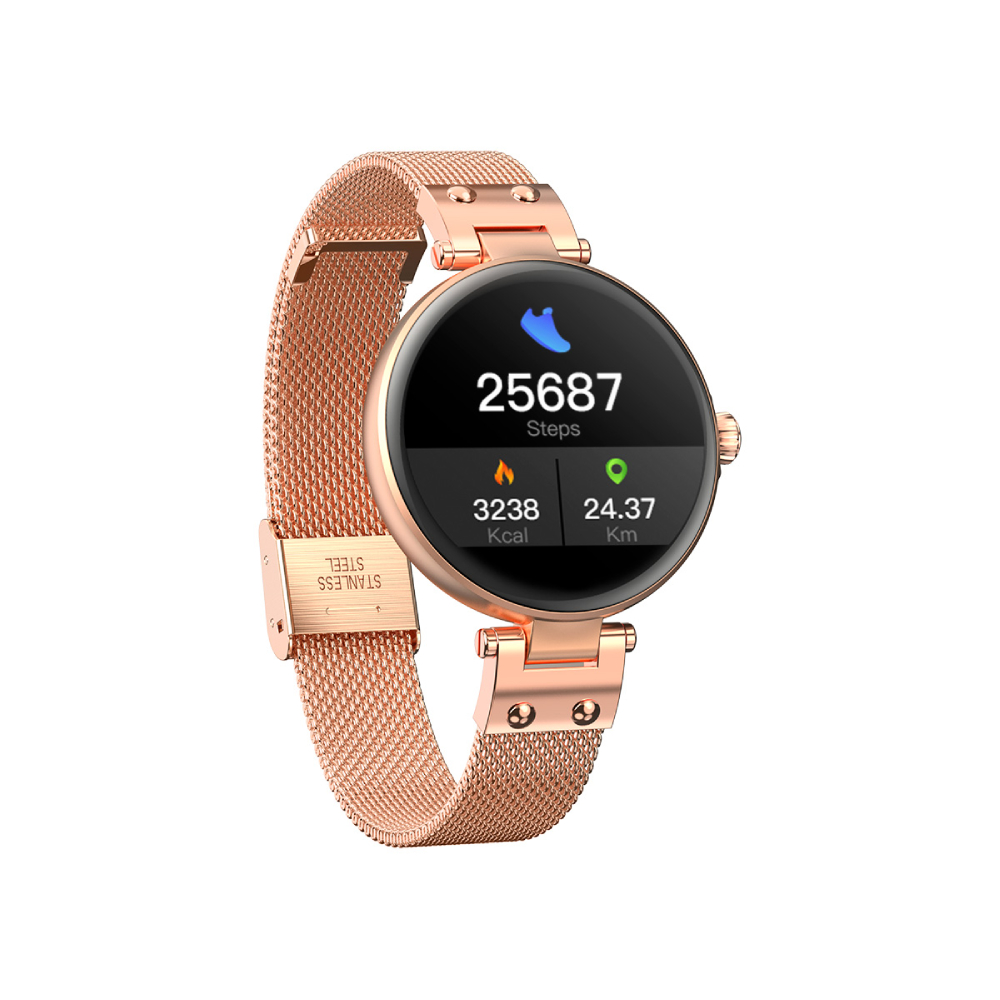 Forever Smartwatch ForeVive Petite SB-305 r�owe z�oto / 2