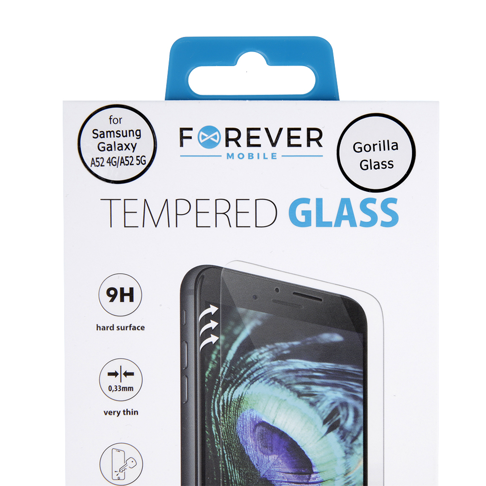 Forever szko hartowane Gorilla Glass Samsung A52 4G / 3