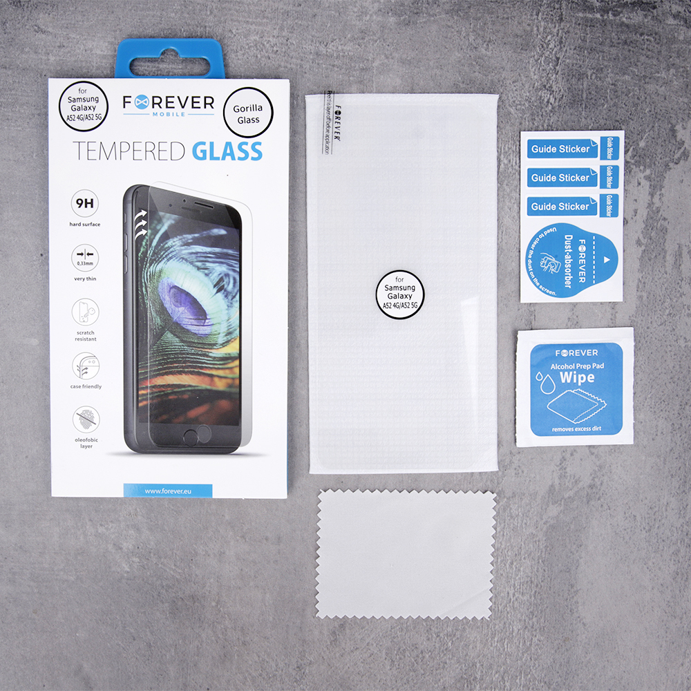 Forever szko hartowane Gorilla Glass Samsung Galaxy A52s / 4
