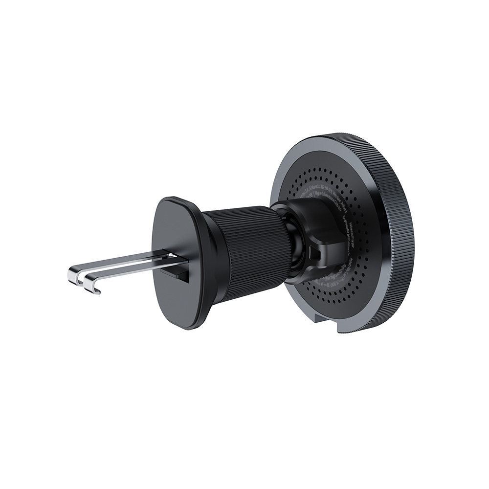 Forever uchwyt samochodowy do kratki MACH-200 magnetyczny z �adowaniem bezprzewodowym czarny 15W / 2