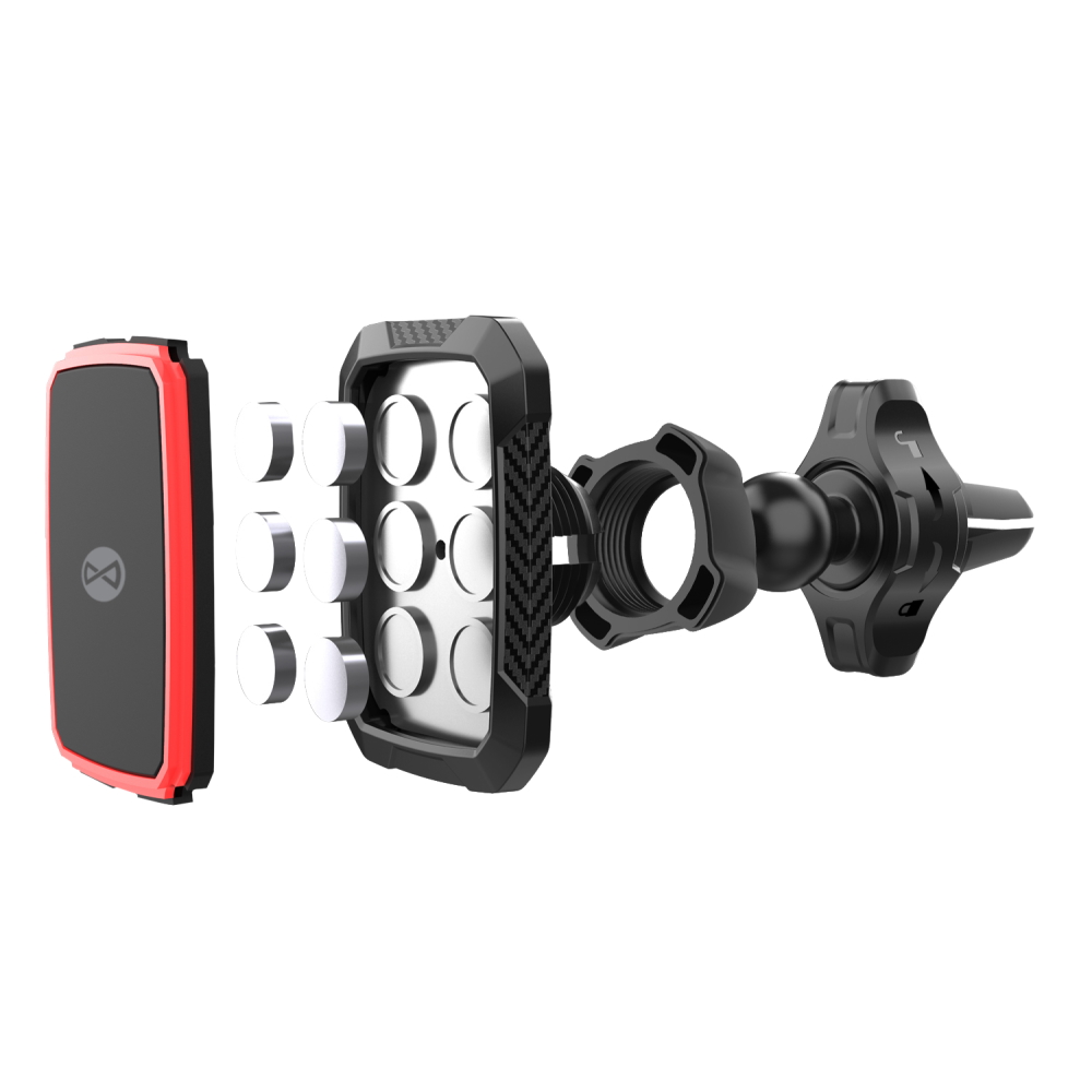 Forever uchwyt samochodowy do kratki MH-260 magnetyczny czarny / 3