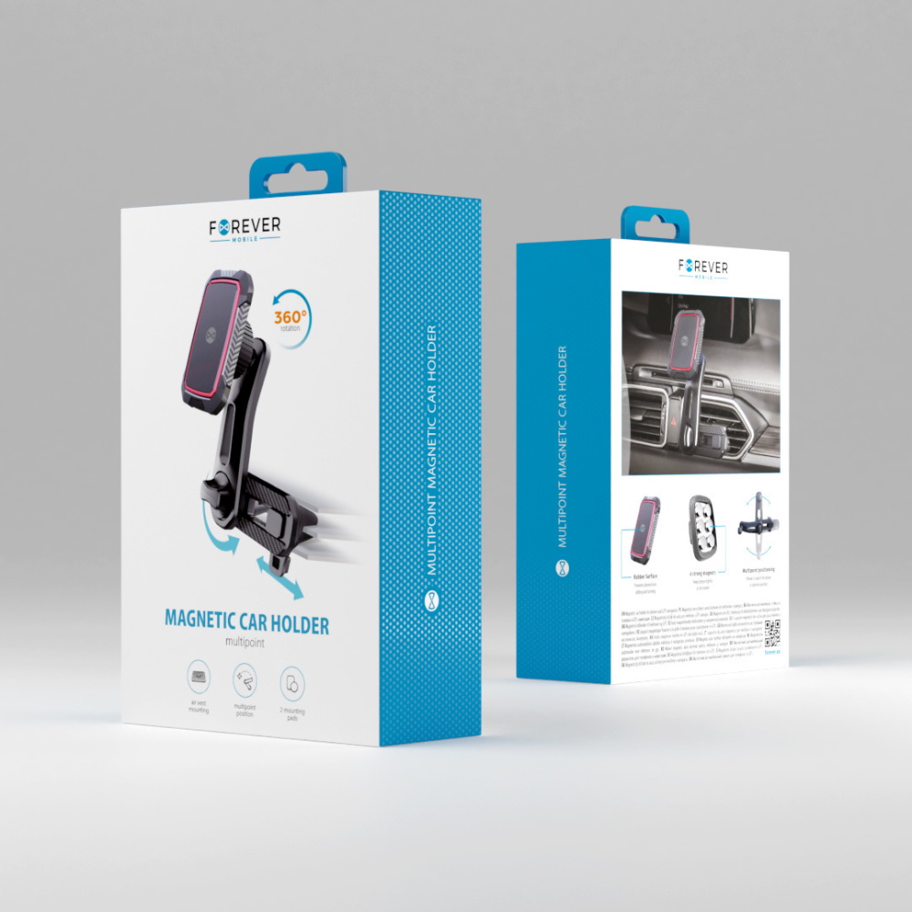 Forever uchwyt samochodowy MH-250 magnetyczny Mutlipoint / 7