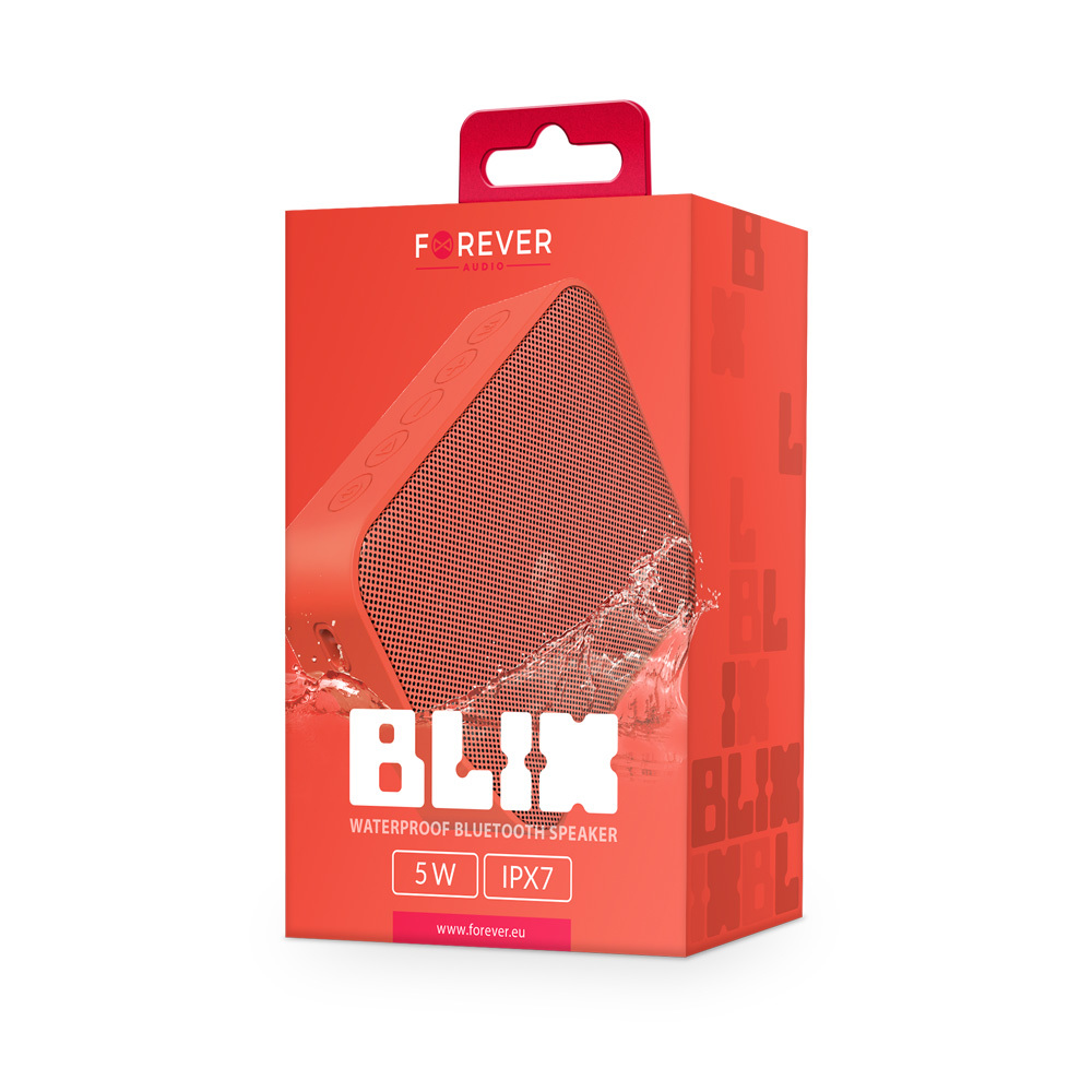 G�o�nik Bluetooth Forever Blix 5  czerwony BS-800 / 3