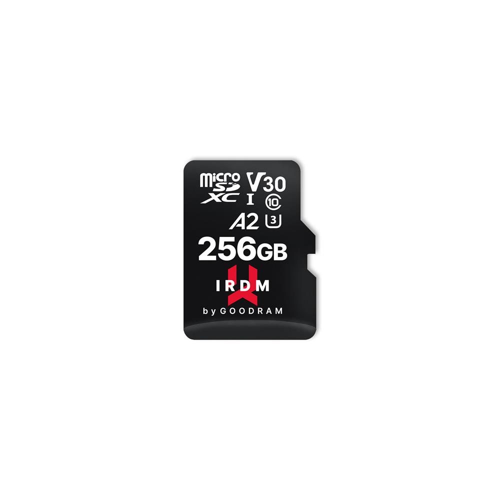GoodRam karta pamici IRDM 128GB microSD UHS-I U3 A2 V30 z adapterem