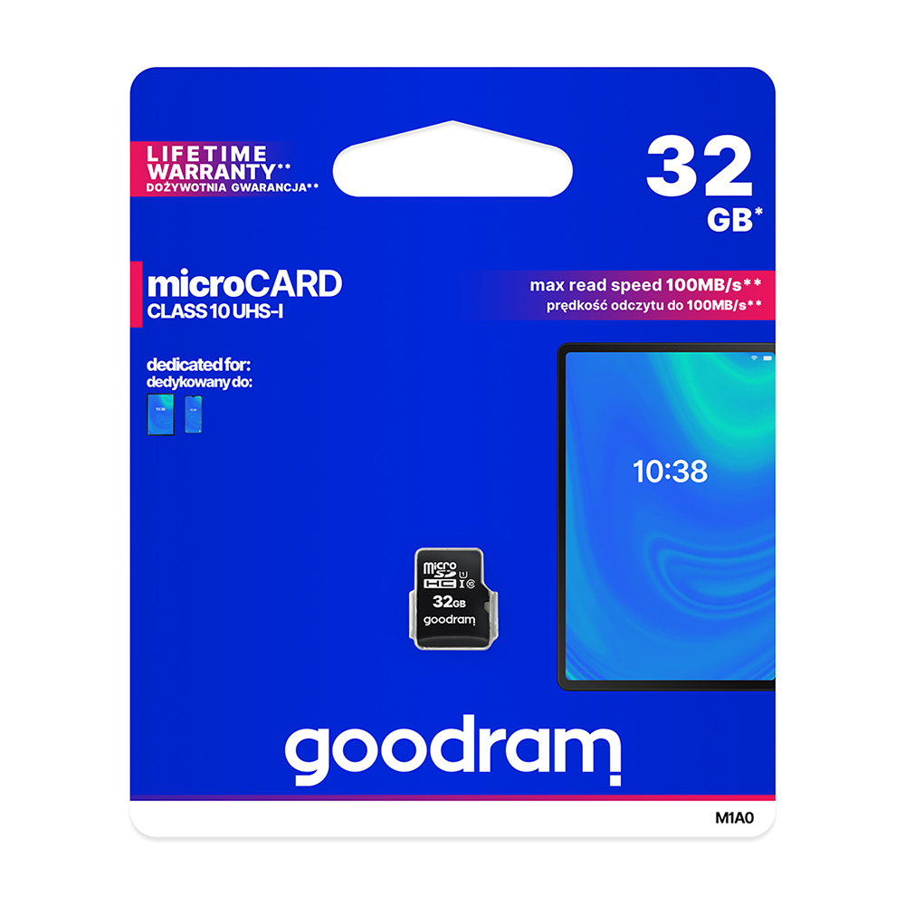 GoodRam microSD (32GB | klasa10 | UHS-I) / 3