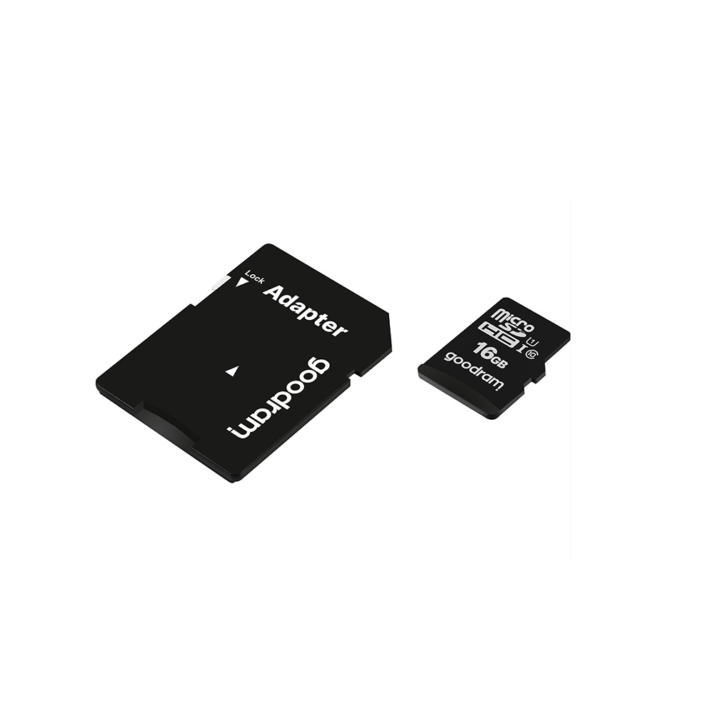 GoodRam microSDHC (16GB | klasa 10 | UHS I) + adapter / 2