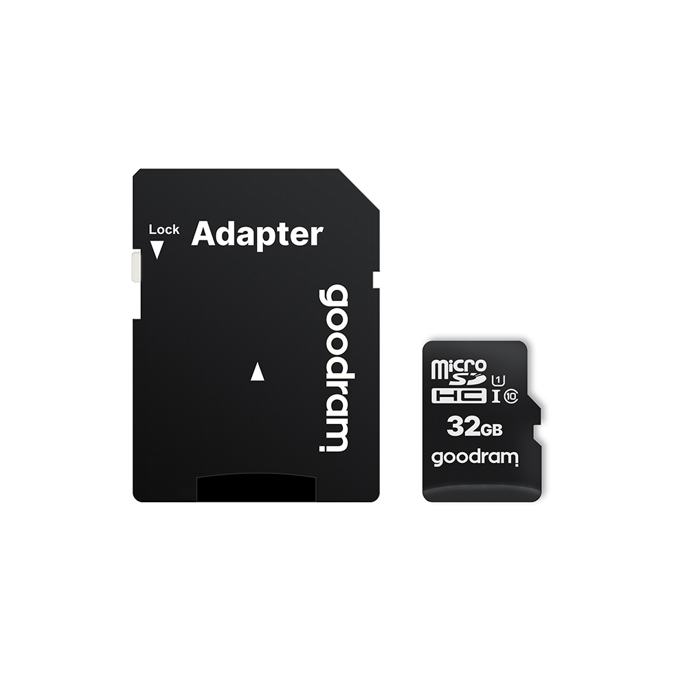 GoodRam microSDHC (32GB | klasa 10 | UHS I) + adapter