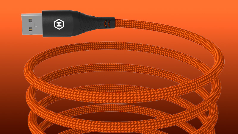 Hammer Kabel USB-A do USB-C 3A 65W 1m / 3