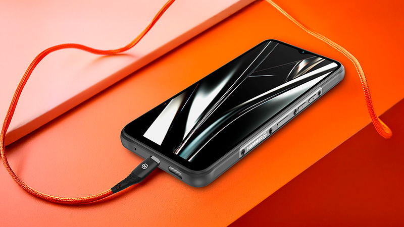 Hammer Kabel USB-A do USB-C 3A 65W 1m / 5