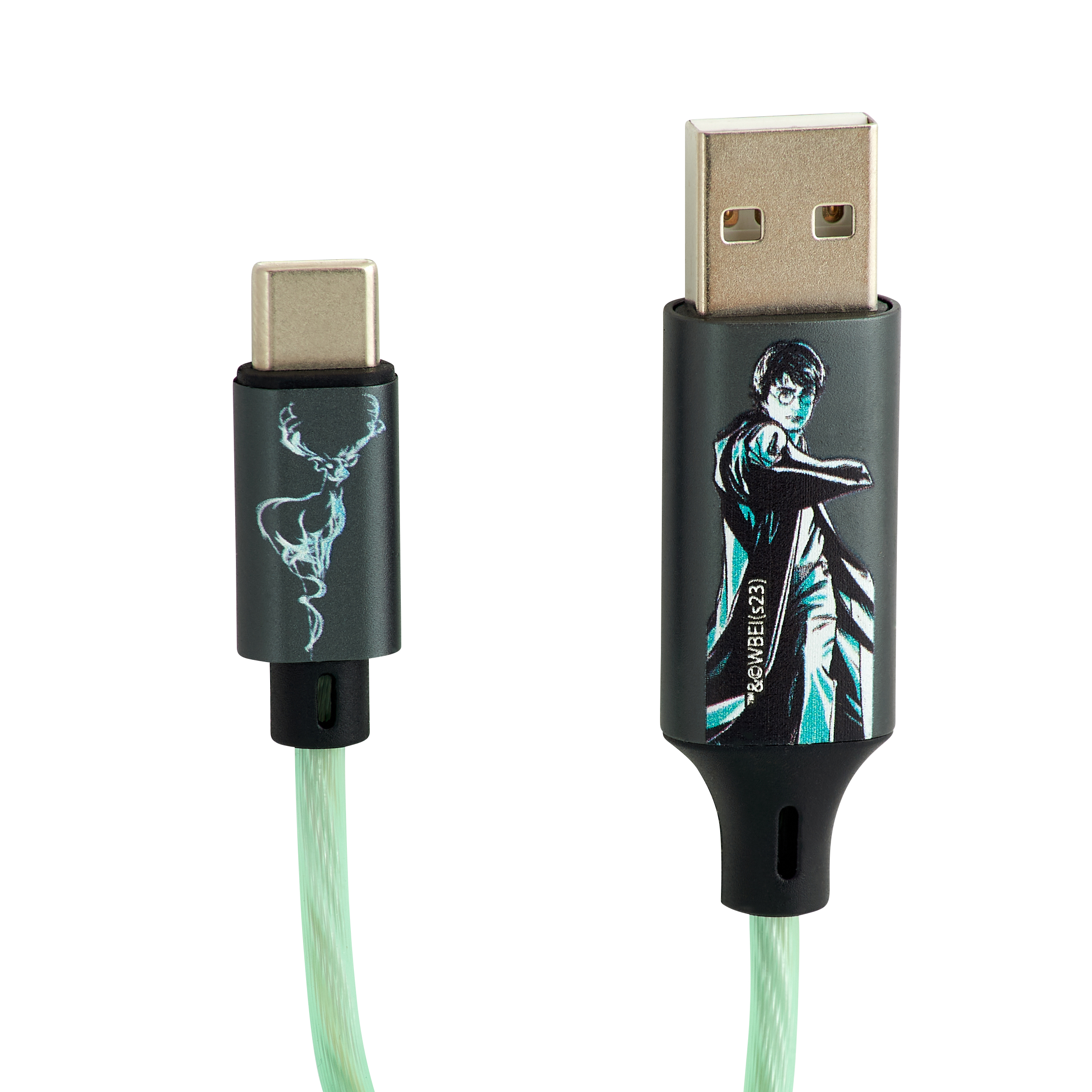 Harry Potter kabel Light-Up Patronus USB A-USB C 1,2 m / 2