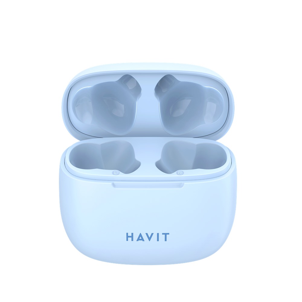 HAVIT s�uchawki Bluetooth TW967 dokana�owe niebieskie / 3