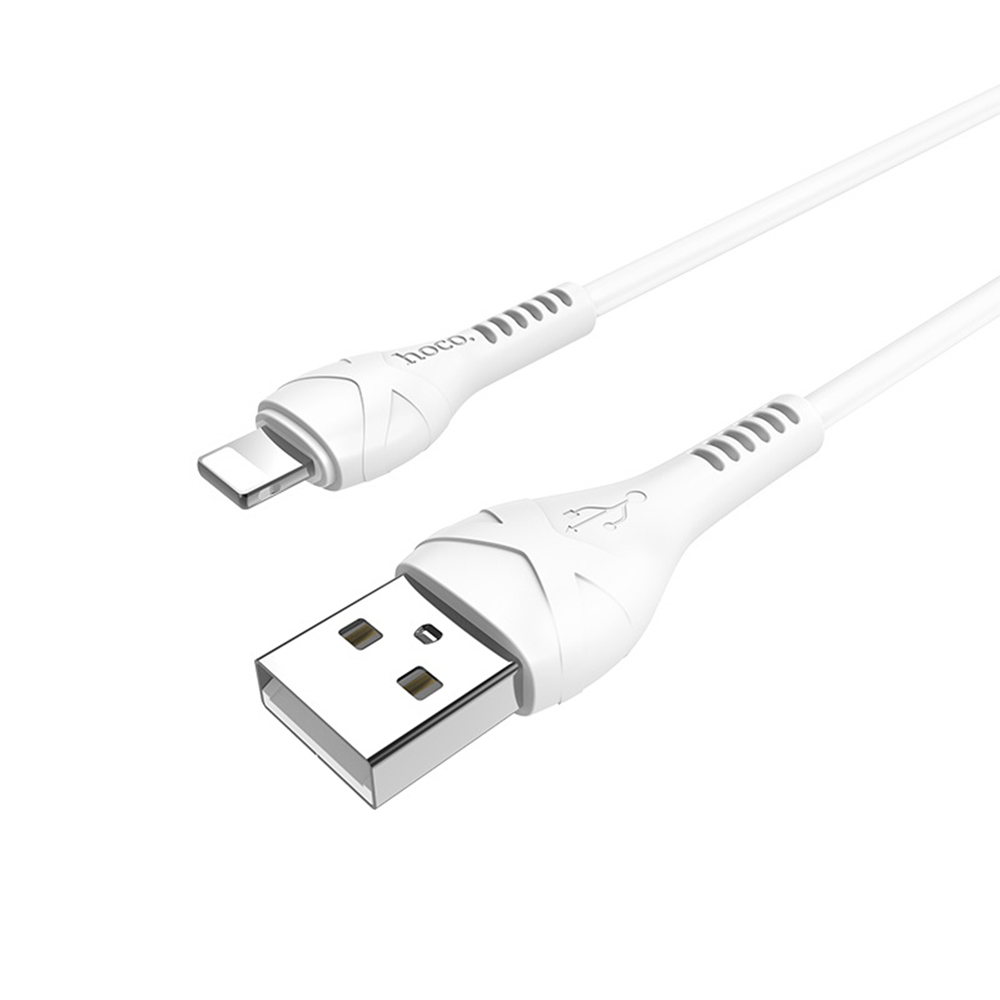HOCO Kabel USB Cool X37 8-pin bia�y