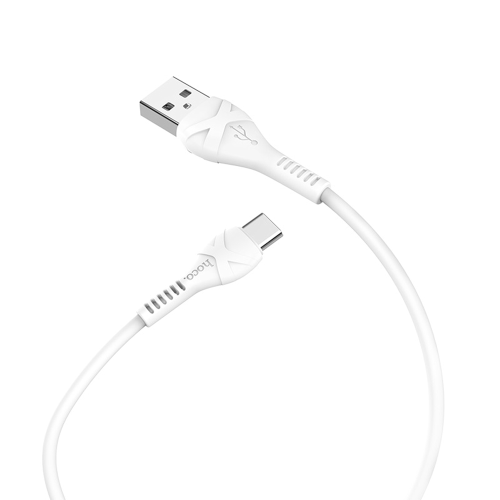 HOCO Kabel USB Cool X37 typ-C bia�y / 2