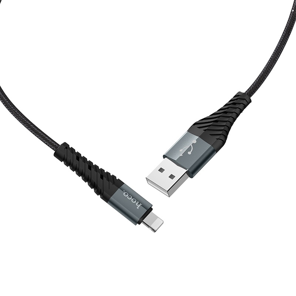 HOCO Kabel USB Cool X38 8-pin czarny / 2