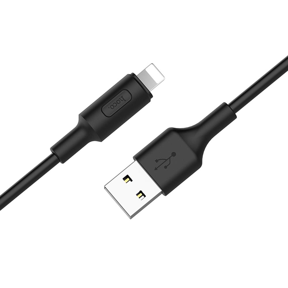 HOCO Kabel USB Soarer X25 8-pin czarny 1m