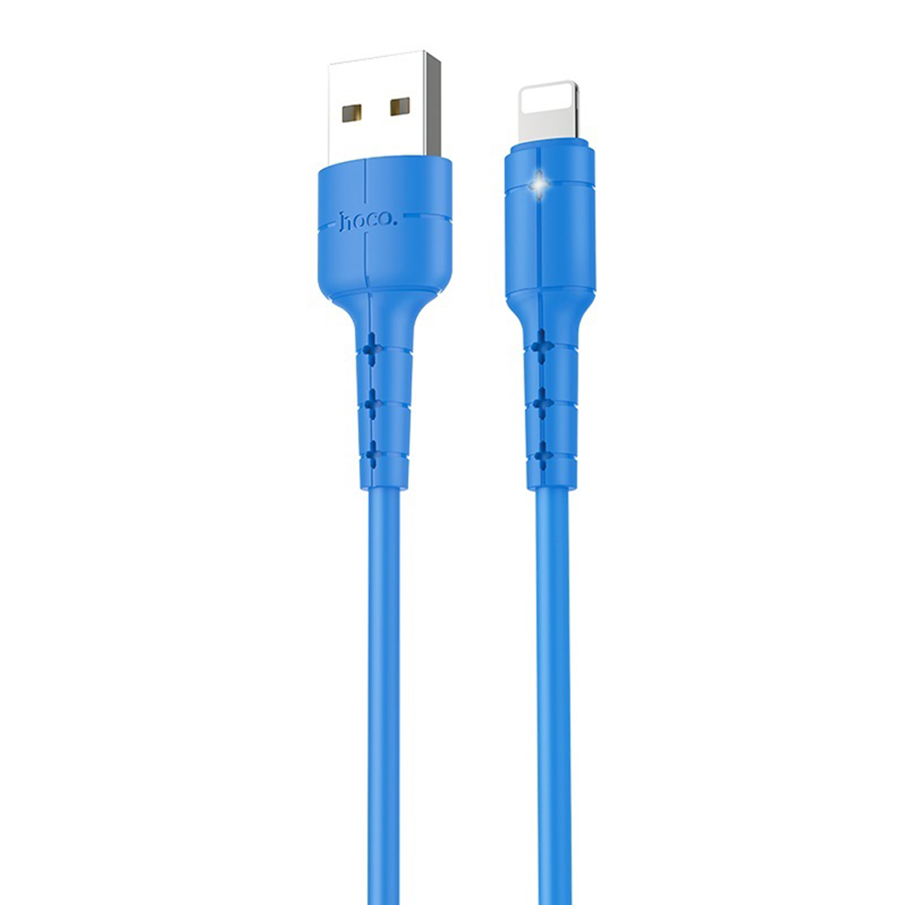 HOCO Kabel USB Star X30 8-pin niebieski