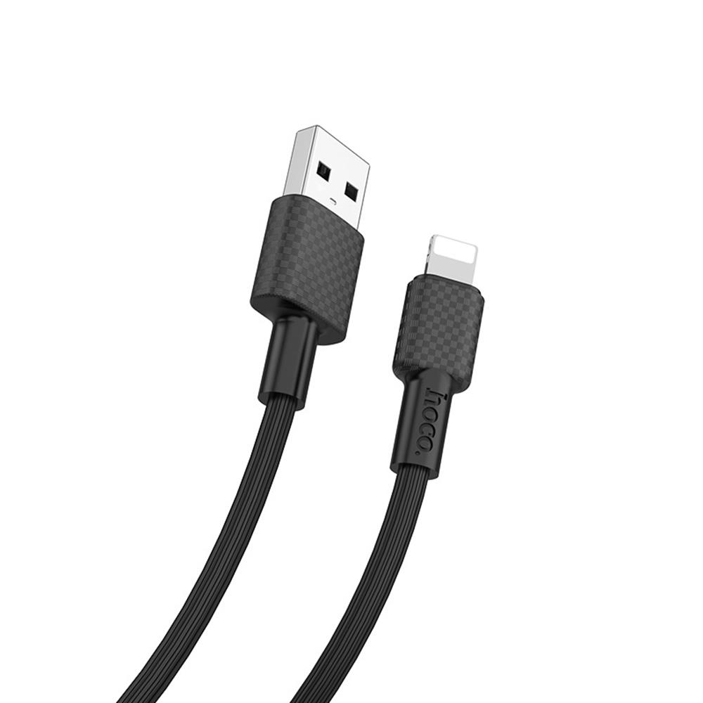 HOCO Kabel USB Superior X29 8-pin czarny 1m / 2