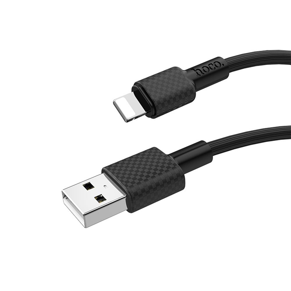 HOCO Kabel USB Superior X29 8-pin czarny 1m / 3
