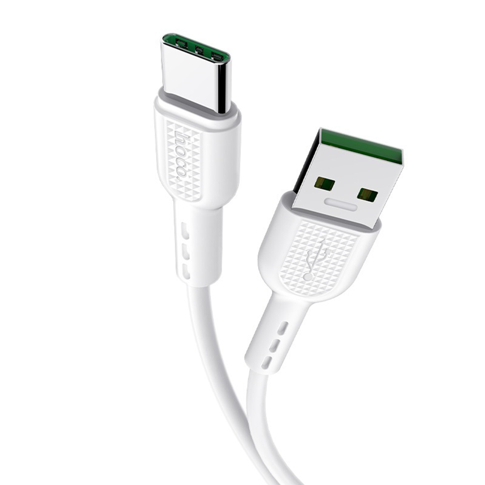 HOCO Kabel USB Surge X33 typ-C bia�y 5A