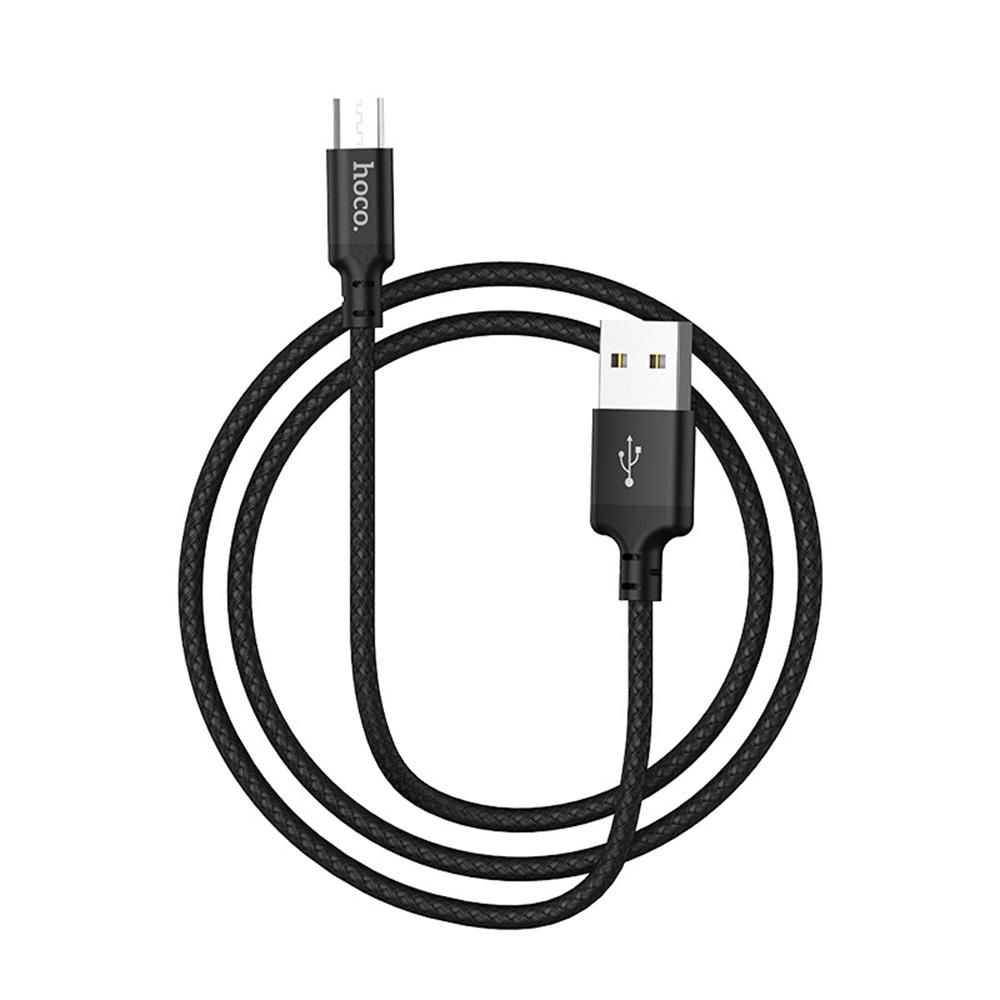 HOCO Kabel USB Times Speed X14 micro czarny 1m