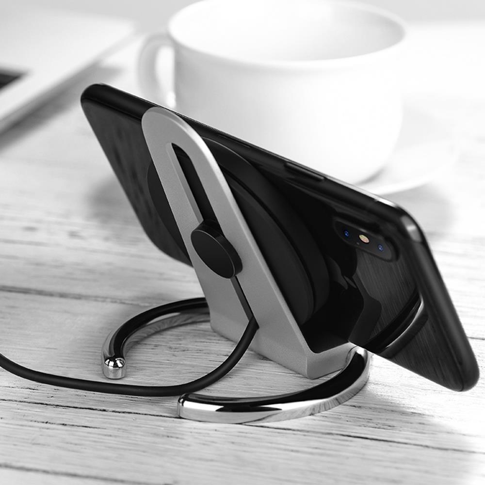 HOCO �adowarka indukcyjna Unhindered CW5A srebrna 1,8A / 4