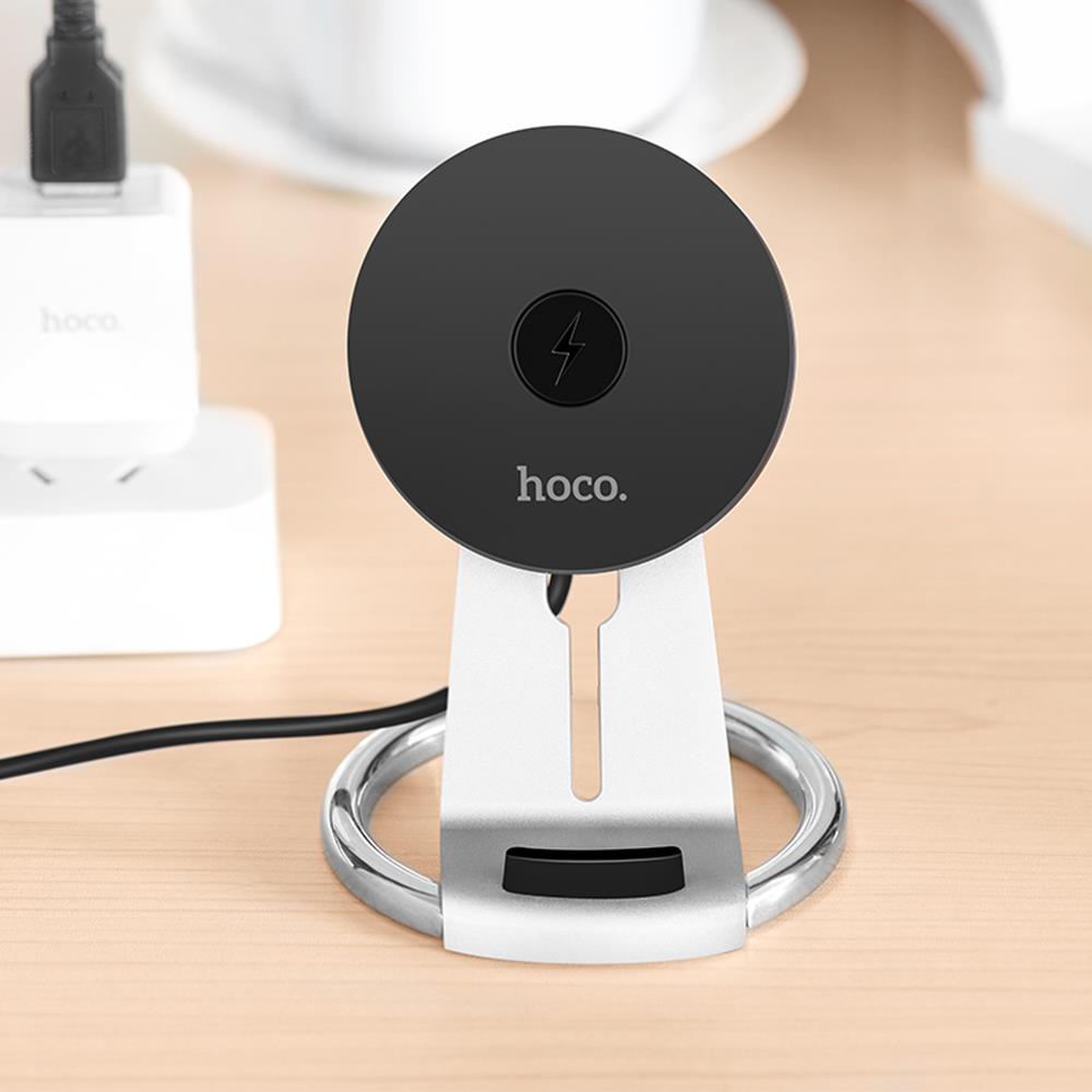 HOCO �adowarka indukcyjna Unhindered CW5A srebrna 1,8A / 5