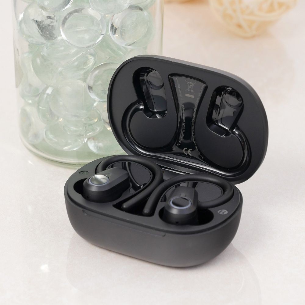 Hoco TWS EQ8 czarne słuchawki bezprzewodowe z etui / 5 Hoco TWS EQ8 czarne słuchawki bezprzewodowe z etui / 5